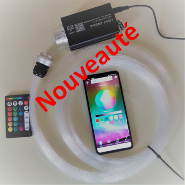 Kit ciel étoilé RGBW Bluetooth